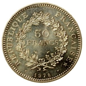 France, Fifth Republic, 50 francs 1978 (26)