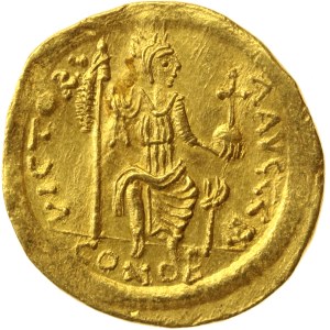Byzantium, Justin II (565-578 AD), Solid (543)