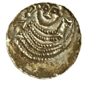 Ladislaus II. der Verbannte (1138-1146), Denar - Fürst und Bischof (925)