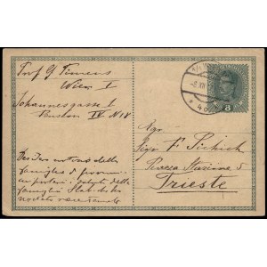 Austria. 1917 Vienna to Trieste