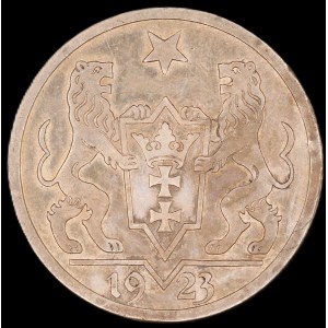 Danzig. 1923 1 Gulden Silver