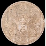 Danzig. 1923 1 Gulden Silver