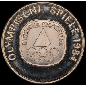 Germany. Silver Medal 1984 Olympic Games