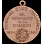 Italy. 1954 Medal Touring Club Bronze