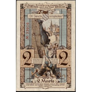 Germany. 1918 Beckum 2 Mark