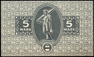 Deutschland. 1918 Crefeld 5 Mark