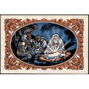 Germany. 1921 50 Pfennig Kahla - Nativity Set Baby Jesus