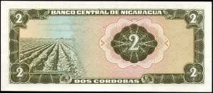 Nicaragua. 1972 2 Cordobas