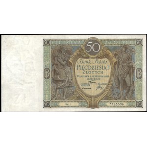 Poland. 1925 50 Zlotych Prefix I