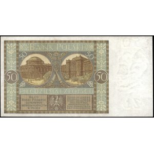 Poland. 1925 50 Zlotych Prefix I