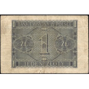 Poland. 1940 1 Zloty Prefix C