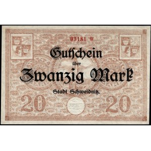 Poland. Świdnica 20 Marek 1918
