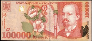 Rumänien. 1998 100000 Lei