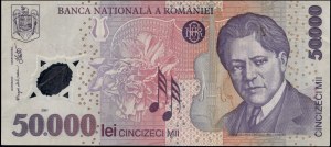 Rumänien. 2001 50000 Lei