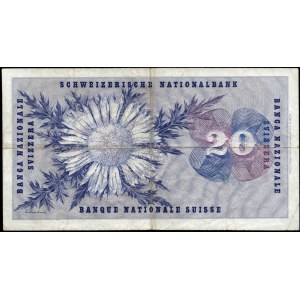 Schweiz. 1964 20 Francs