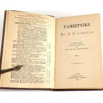KITOWICZ - MEMOIRS OF FR. KITOWICZ. Vol. 1-3 [complete in 2 vols.] Lviv 1882