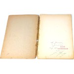 SZELBURG-ZAREMBINA - KIJE SAMOBIJE pub.1951 illustrated by Szancer, autographed by the Author