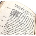 [RENAISSANCE BINDING WITH IMAGES OF THE HABSBURGS AND THE JAGIELLONIANS] NOVOPOLIS - APOLOGIA ALBERTI NOVICAMPIANI. Cracow 1559