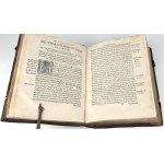 [RENAISSANCE BINDING WITH IMAGES OF THE HABSBURGS AND THE JAGIELLONIANS] NOVOPOLIS - APOLOGIA ALBERTI NOVICAMPIANI. Cracow 1559