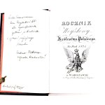 VOICE ANNUAL of the Kingdom of Poland 1825. Piece of President Lech Walesa.