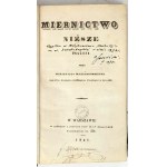 WRZEŚNIEWSKI - MIRROR OF THE LOWER 1841, 9 planches dépliantes
