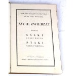 GUSTAWICZ, WYROBEK- ŻYCIE ZWIERZĄT T.1-5 [komplet w 5 wol.], ładny egzemplarz