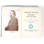 NORWID- POLITICAL AND PHILOSOPHICAL WRITINGS [OPiM].