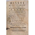 [Su TCHARES, GUSŁACH I ZOBOBONACH] MISSYI APOSTOLSKIEY Parte II Kalisz 1792