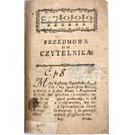 [Su TCHARES, GUSŁACH I ZOBOBONACH] MISSYI APOSTOLSKIEY Parte II Kalisz 1792