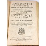 CONTINUATION OF JUDGMENTS AND GENERAL ORDERS IN GALICIA AND LODOMERIA KROLESWSTWO 1783-4