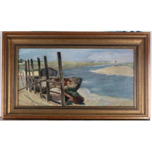 malarz nieokreślony (XX w.), Zakole rzeki, 1900 r.