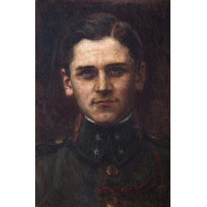 Józef Męcina-Krzesz (1860-1934), Portret mężczyzny