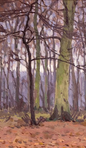 Basile Poustochkine (1893 Moskwa – 1973 Neuilly sur Seine), W lesie