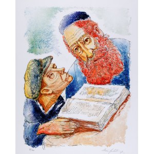 Chaim Goldberg (1917 Kazimierz Dolny - 2004 Boca Raton), Rabin i uczeń