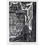 Kazimierz Wiszniewski (1894-1960), Warszawa, Stare Miasto – Kamienica Ks. Skargi, 1936 r.
