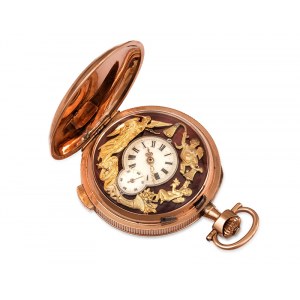 Zegarek kieszonkowy z repetycją, A. Lugrin, Szwajcaria, kon. XIX w.
