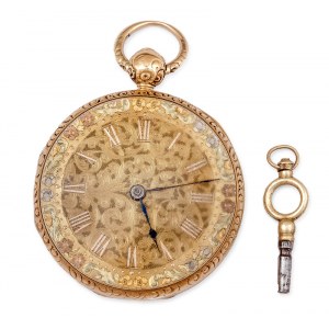 Zegarek kieszonkowy, Anglia (Chester), 1 poł. XIX w.
