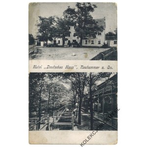 [Swietoszow] Hotel Deutsches Haus, Neuhammer a. Qu. Published by Atelier P. Riediger