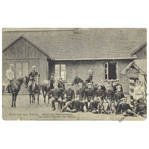 [GOLUB-DOBRZYÑ Border. Cossacks] Gruss v. d. russ. Grenze