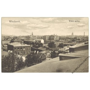 WŁOCŁAWEK. General view. Photo by B. Sztejner. Printed by I. Slusarski