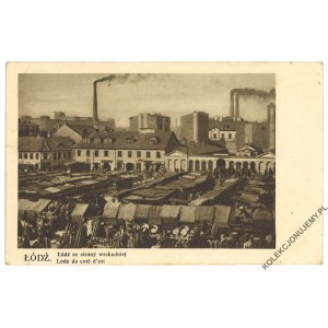 ŁÓDŹ. Łódź du côté est. Édité par A. J. Ostrowski