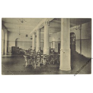 [RUDKA] Sanatorium pour malades du sein à Rudka. Salle. Publié par B. Wierzbicki et S-ka, Varsovie.