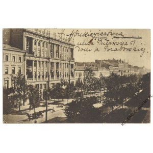 WARSAW. Aleje Jerozolimskie. Published by K. Wojutyński