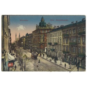 WARSAW. Marszalkowska Street. Published by A. J. Ostrowski