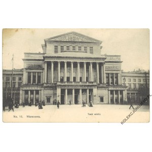 [WARSZAWA] No. 16. Warszawa. Teatr wielki. Wyd. H. P.