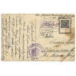 WARSAW. Marszalkowska Street [Stationskasse Warschau W. W. stamp].