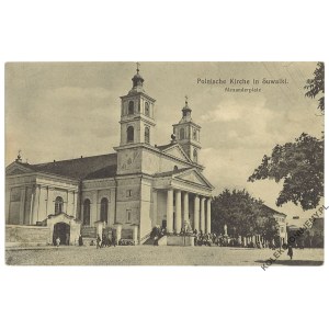[SUWAŁKI] Polnische Kirche in Suwalki. Alexanderplatz