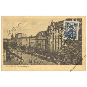 KATOWICE. Dworcowa Street