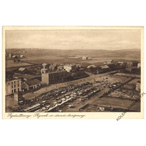 RYDUŁTOWY. The market on market day. Published by F. Kwiatkowski
