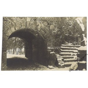 KALISZ. Ruin in winter. Published by A. Banaszkiewicz